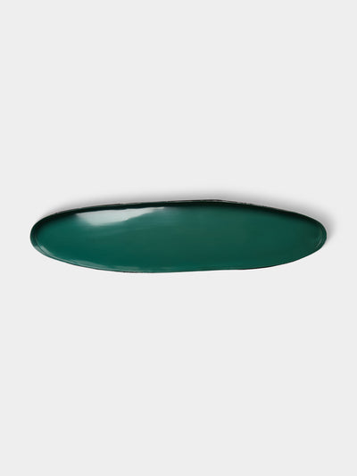 Huh Myoung Wook - Ottchil Copper Platter (30.5in/78cm) - Green - ABASK - 