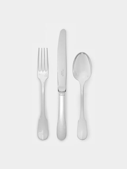 Christofle - Cluny Silver-Plated Cutlery - Silver - ABASK - 