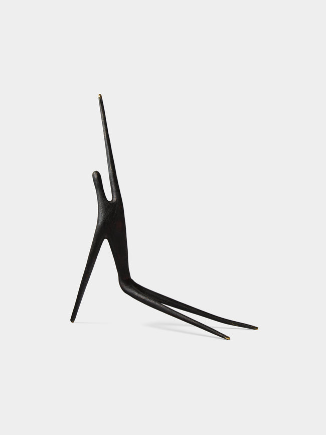 Carl Auböck - Athlete Brass Sculpture - Black - ABASK - 