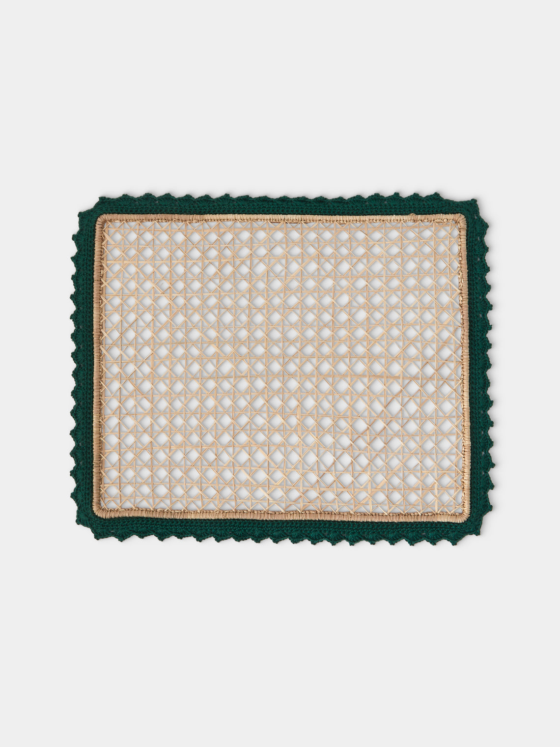 CasaLatina - Nubia Handwoven Werregue Palm Placemat - Natural - ABASK