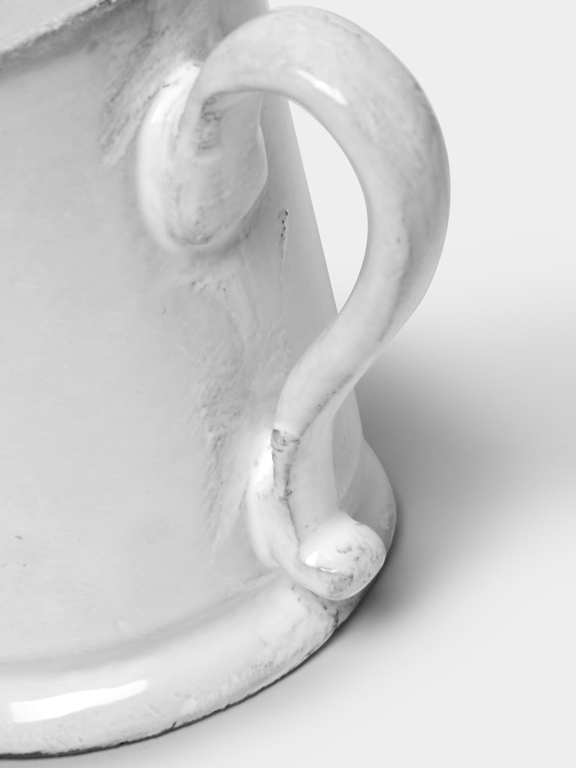 Astier de Villatte - Colbert Hand-Glazed Ceramic Small Mug (Set of 2) - White - ABASK