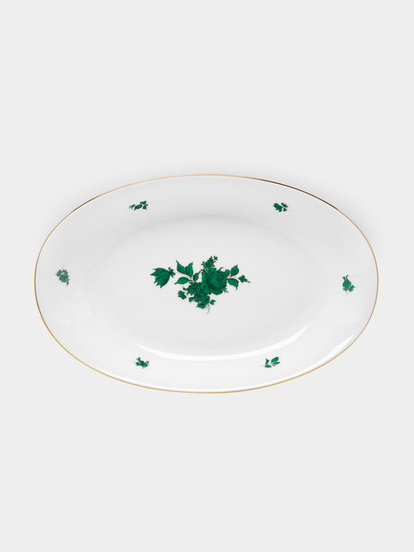 Augarten - Maria Theresia Hand-Painted Porcelain Deep Serving Platter - ABASK
