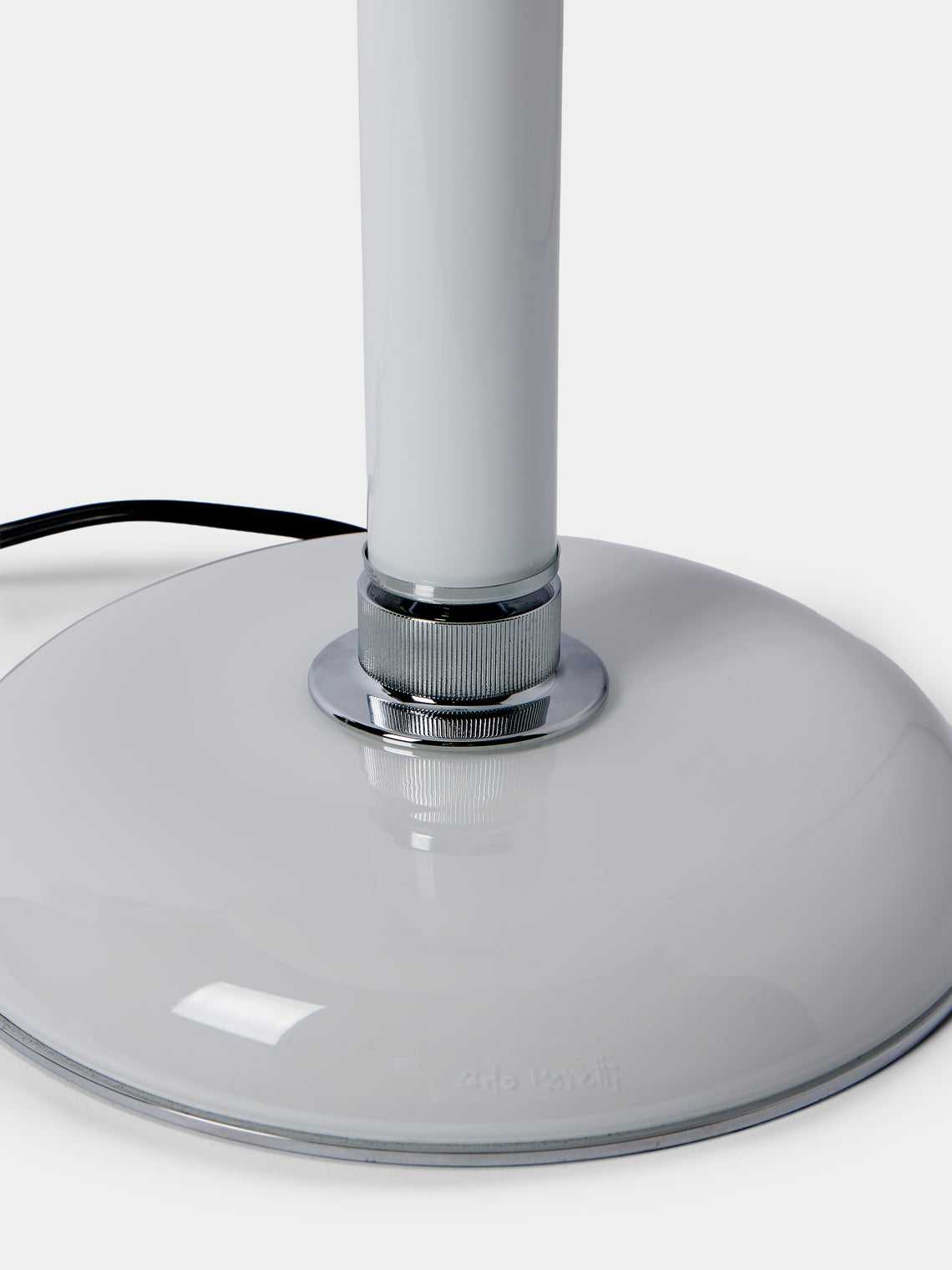 Carlo Moretti - Snodo Hand-Blown Murano Glass Table Lamp - White - ABASK