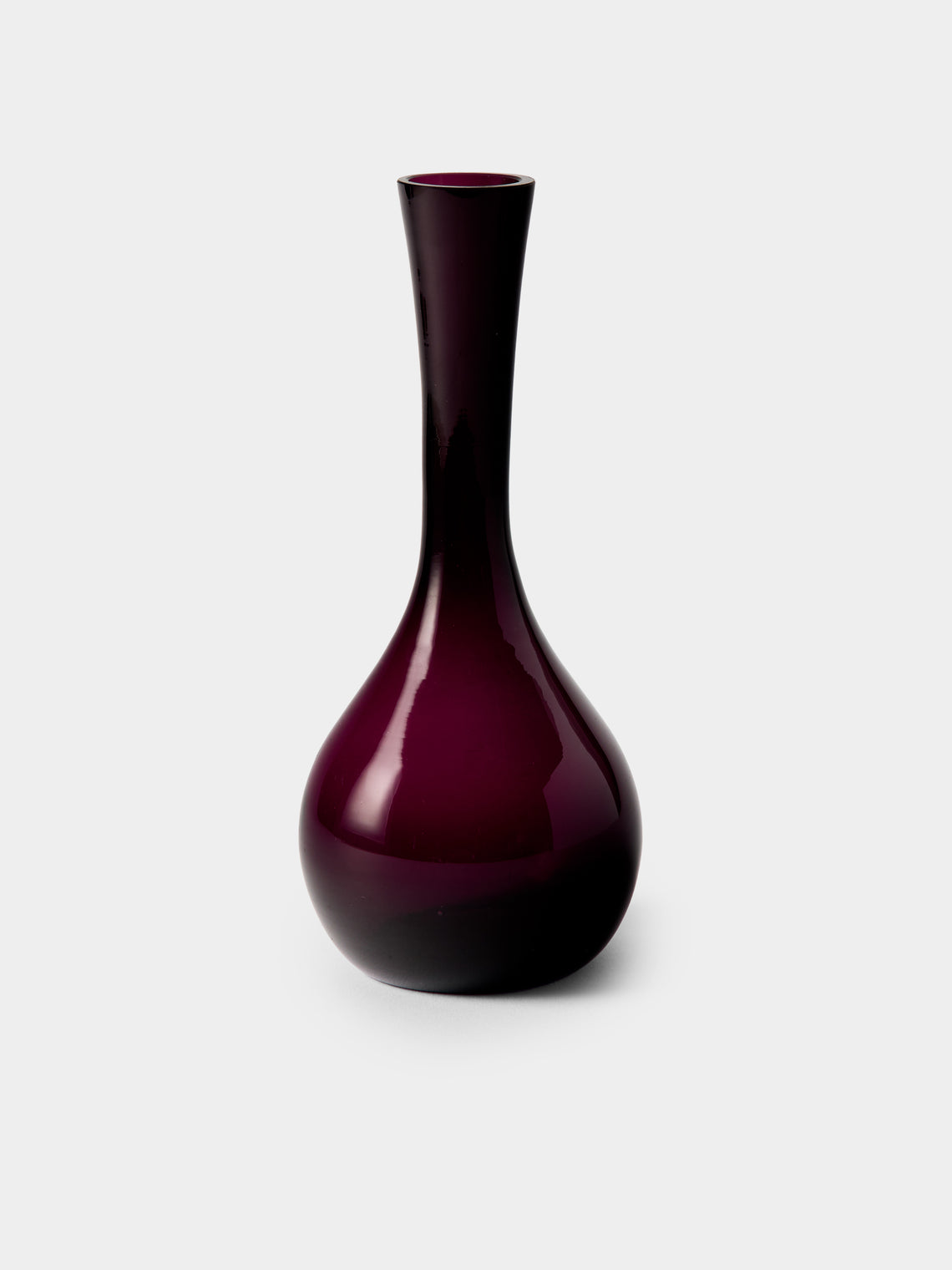 Antique and Vintage - Mid-Century Glass Bud Vases (Set of 7) - Purple - ABASK