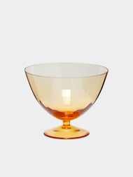 Moser - Optic Hand-Blown Crystal Ice Cream Bowl -  - ABASK - 