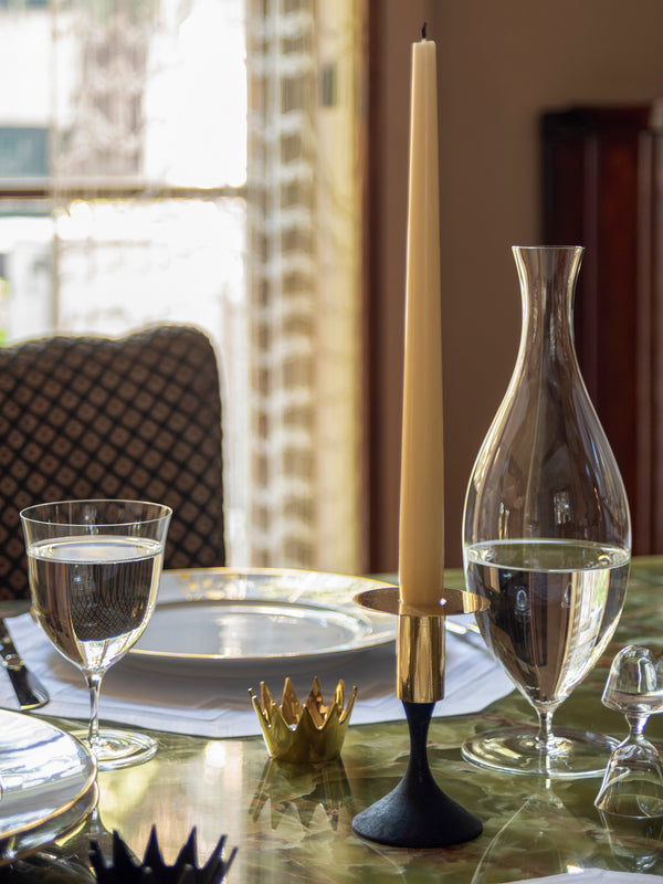 Lobmeyr - Josef Hoffmann Patrician Hand-Blown Crystal Stemmed Water Glasses (Set of 2) - Clear - ABASK