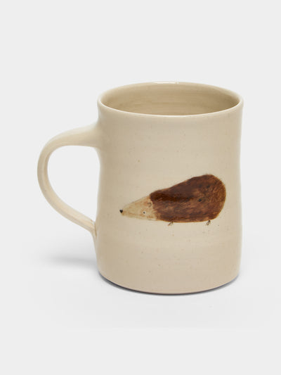 Liz Rowland - Hedgehog Hand-Painted Ceramic Mug - Multiple - ABASK - 