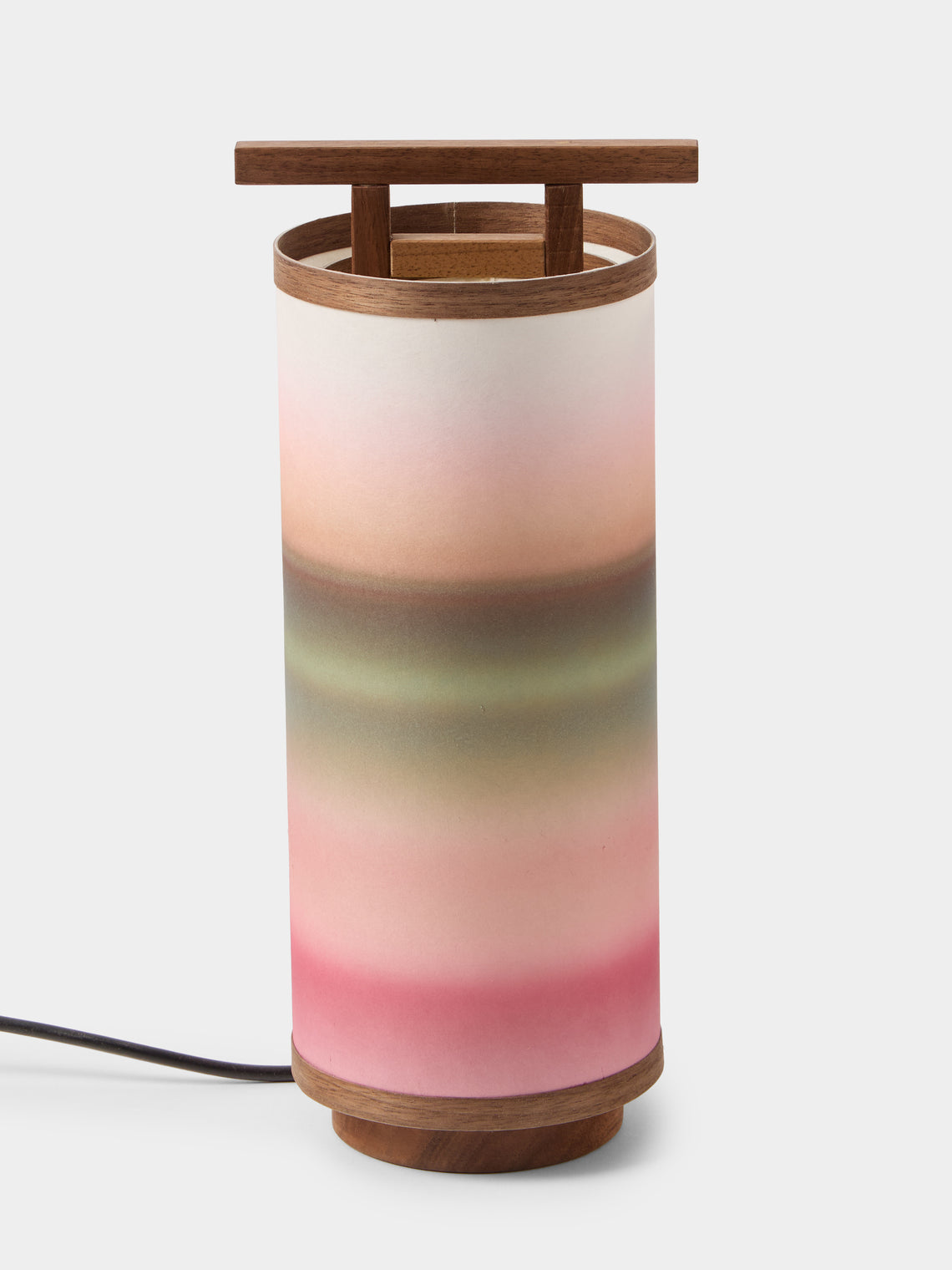 Maxime Prange - Torii Walnut and Washi Paper Small Table Lamp - Multiple - ABASK