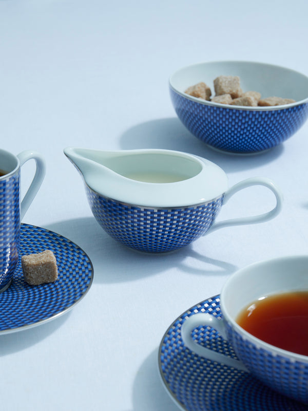 Raynaud - Trésor Bleu Porcelain Creamer -  - ABASK
