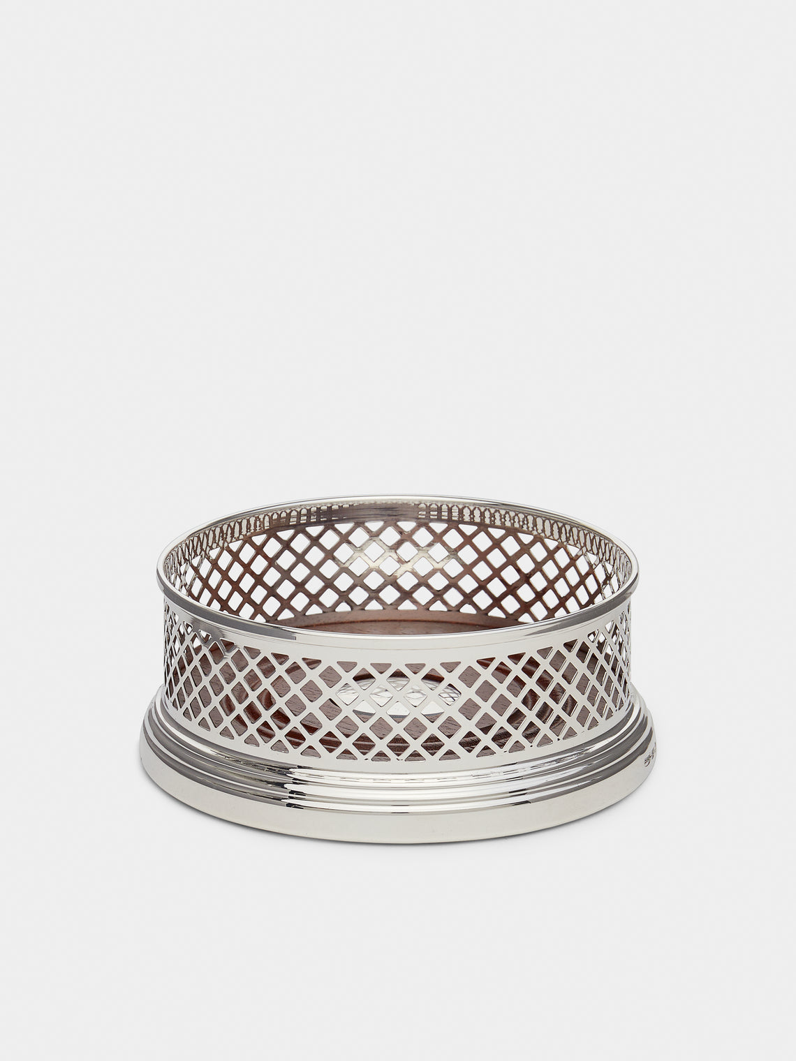 Jarosinski & Vaugoin - Sterling Silver Small Bottle Coaster - Silver - ABASK - 