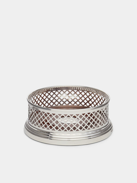 Jarosinski & Vaugoin - Sterling Silver Small Bottle Coaster - Silver - ABASK - 