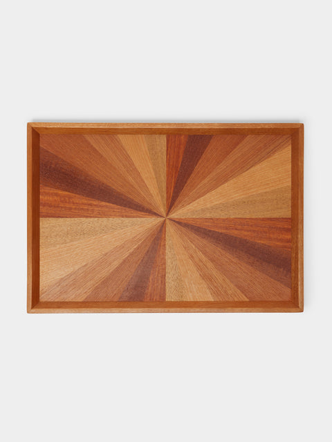 Mori Kougei - Poke Wood Rectangular Tray -  - ABASK - 