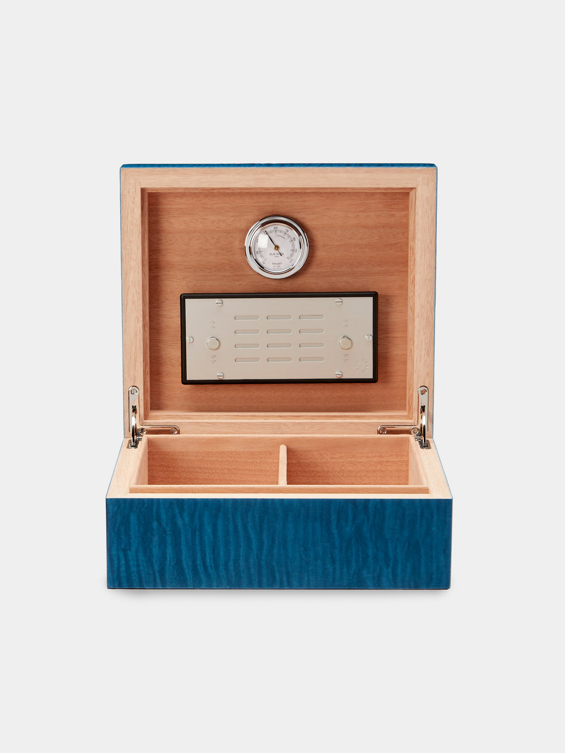 Elie Bleu - Fruit Sycamore Humidor Case (50 Cigars) - Blue - ABASK - 