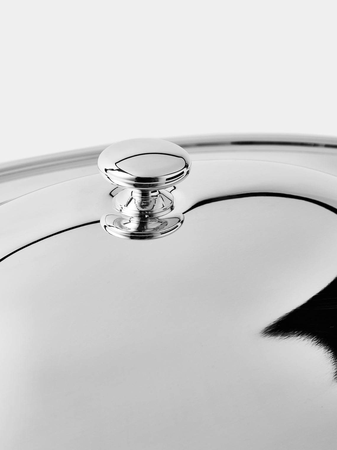 Greggio - Silver-Plated Pyrex Oval Lidded Dish - Silver - ABASK
