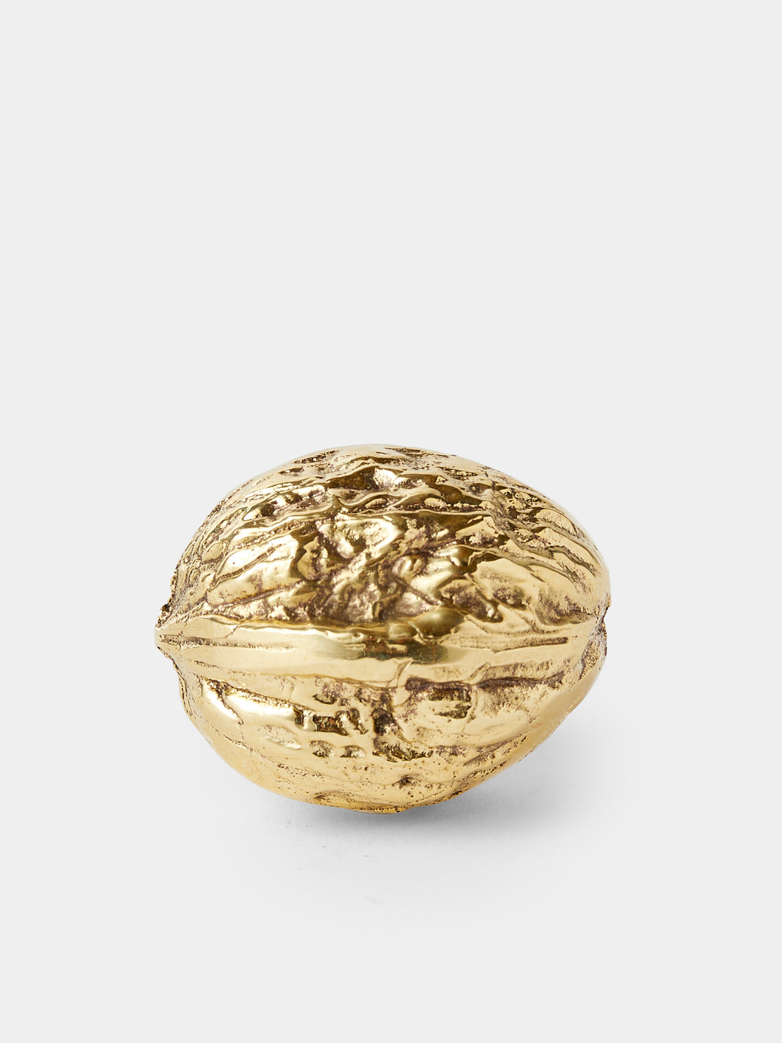Carl Auböck - Walnut Brass Paperweight - Gold - ABASK - 
