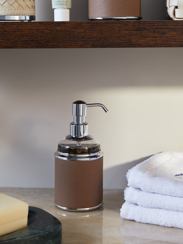 Lorenzi Milano - Leather Gel Dispenser -  - ABASK