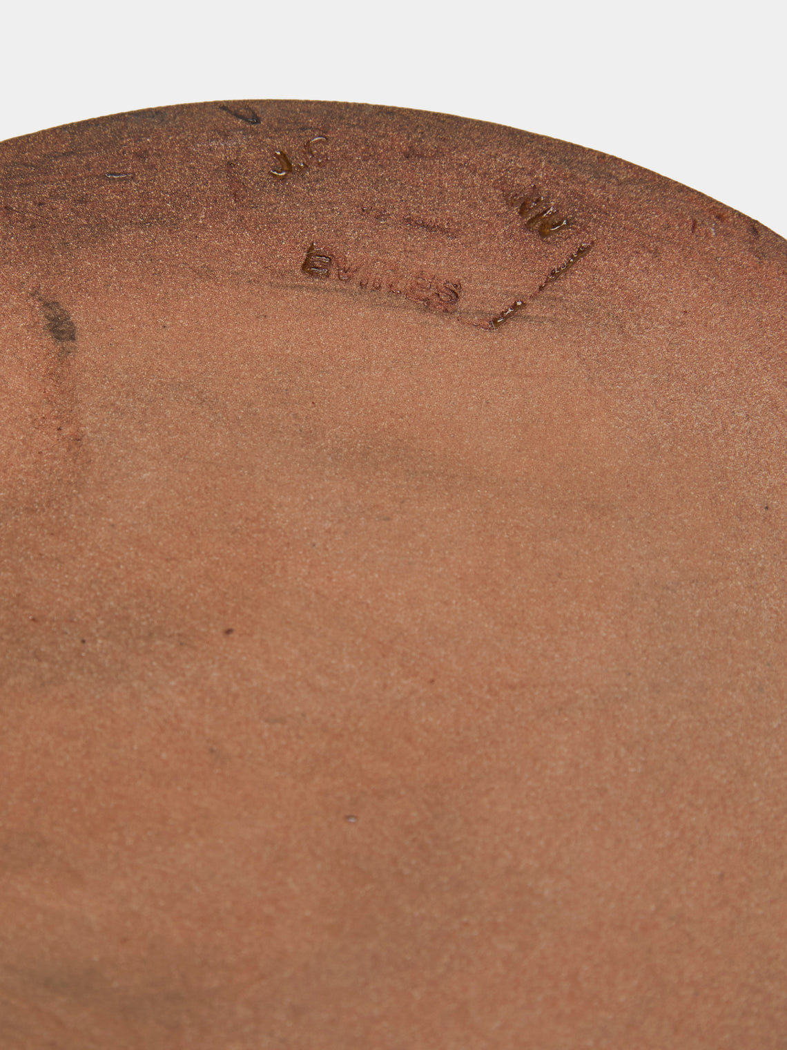 Poterie d’Évires - Rabbits Hand-Painted Ceramic Straight-Edge Jug (70.5oz/2L) - Dark brown - ABASK