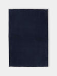 Denis Colomb - Stitched-Edge Cashmere Bed Blanket (110in/2.8m) - Blue - ABASK - 