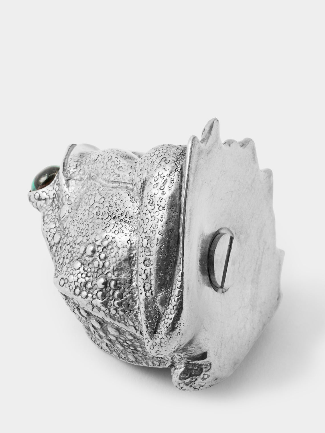Au Bain Marie - Frog Pewter Sugar Shaker - Silver - ABASK
