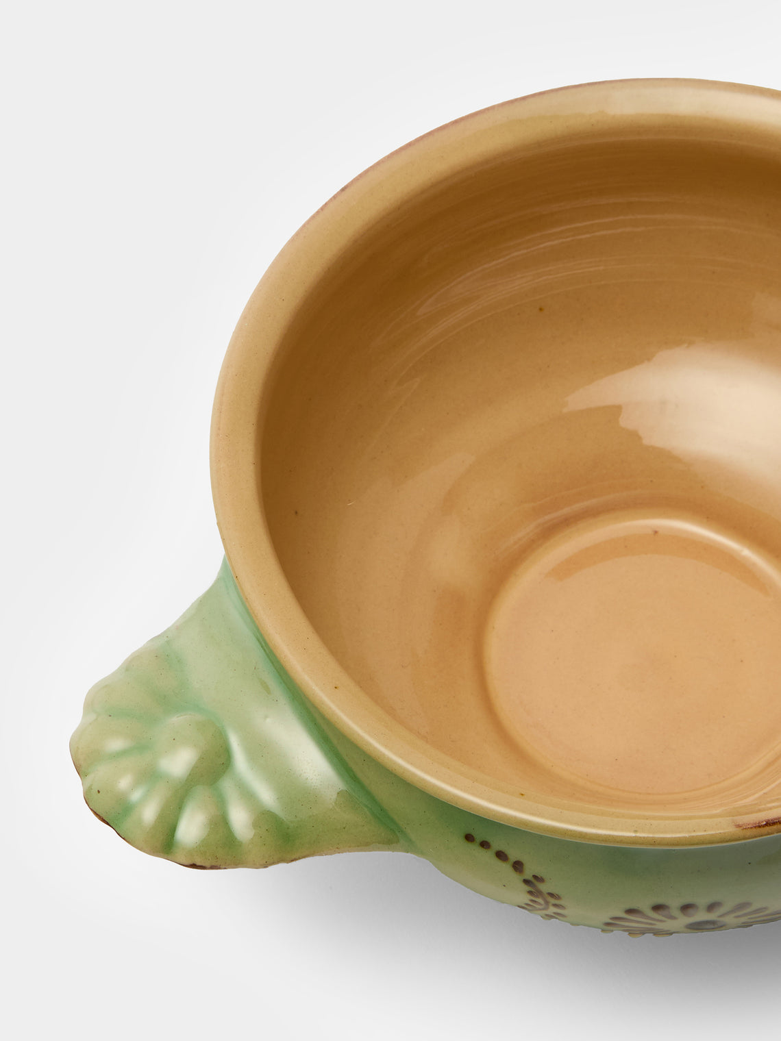 Poterie d’Évires - Flowers Hand-Painted Ceramic Soup Bowls (Set of 4) - Multiple - ABASK