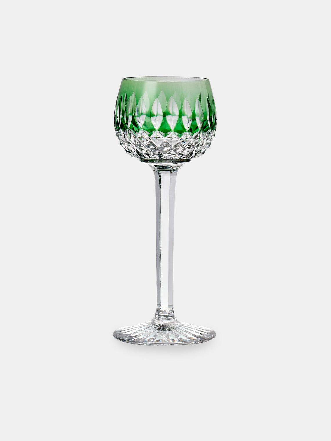 Antique and Vintage - 1950s Saint Louis Crystal Wine Glasses (Set of 12) - Multiple - ABASK