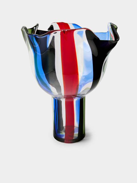 Venini - 1991 Timo Sarpaneva Kukinto Murano Glass Vase (18.5in/47cm) - Multiple - ABASK - 