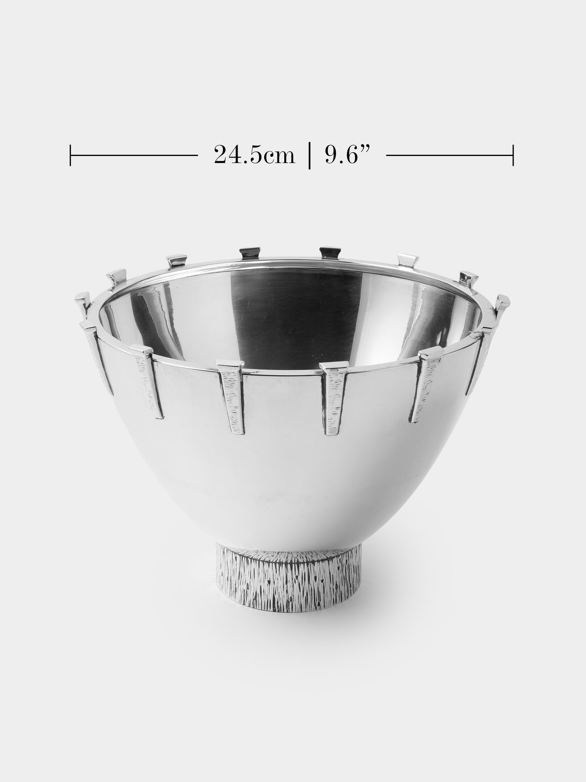 Antique and Vintage - 1970s Italian Solid Silver Bowl - Silver - ABASK
