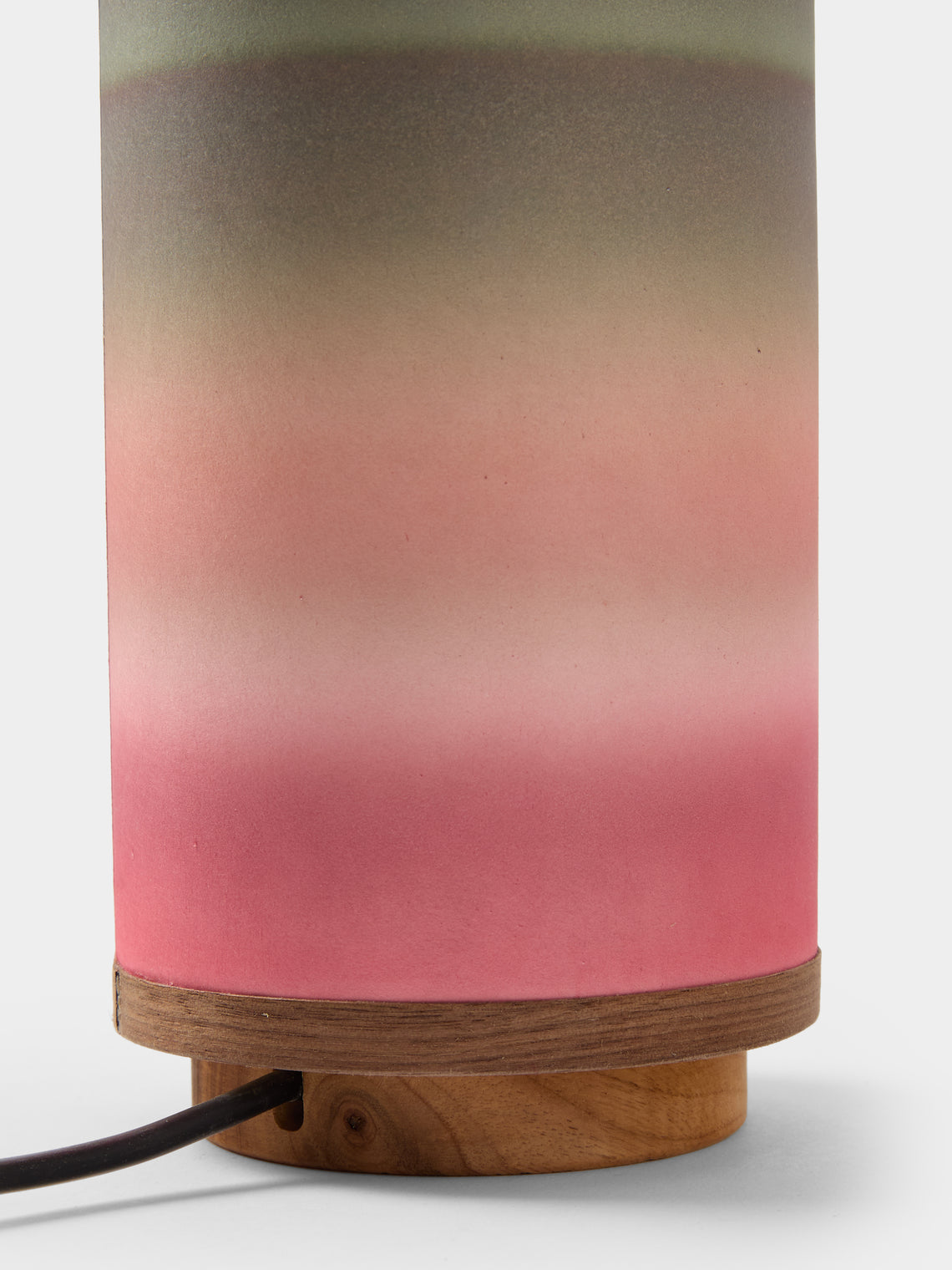 Maxime Prange - Torii Walnut and Washi Paper Small Table Lamp - Multiple - ABASK