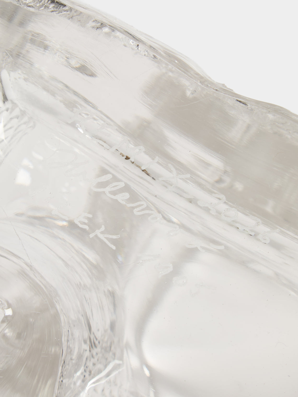 Hana Hillerová - Remix Hand-Blown Glass Vessel (9in/23cm) - Clear - ABASK