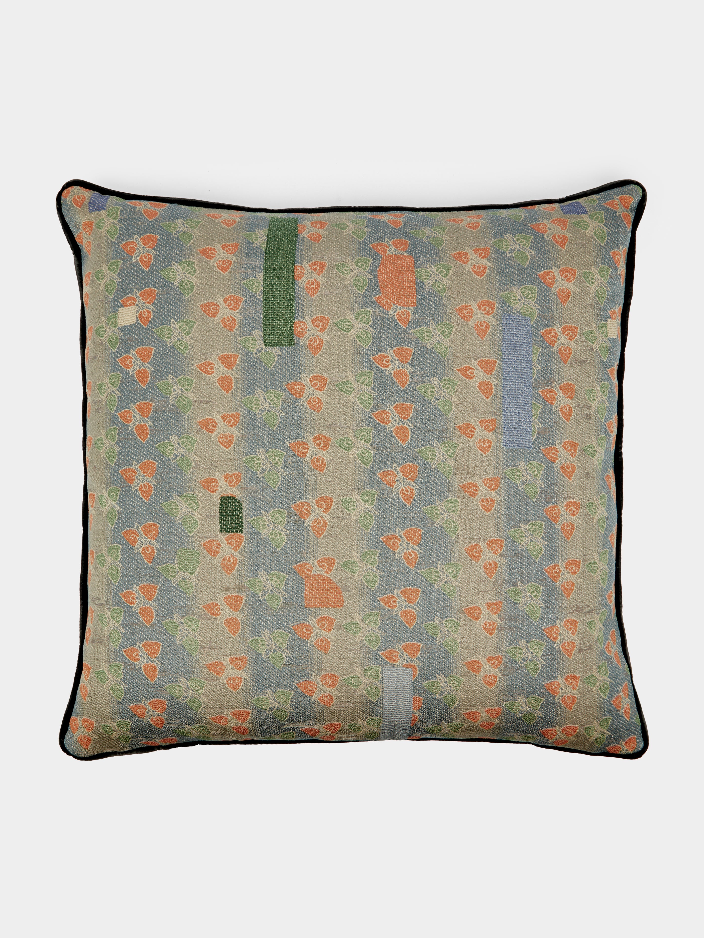 Blue Disa Blue Disa Cotton Cushion (23.5in/60cm) by Sister By Studio Ashby | ABASK