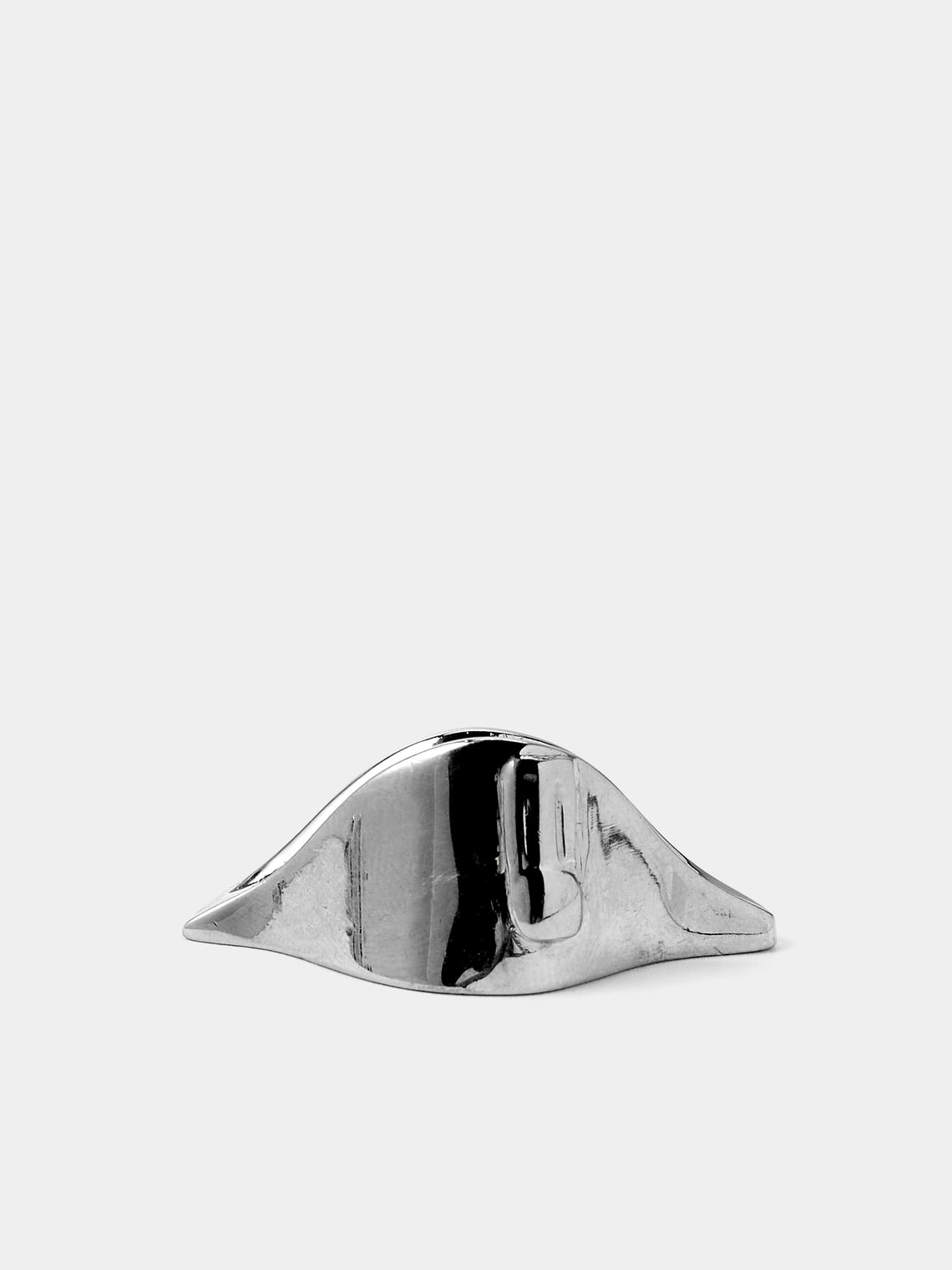 Antique and Vintage - Mid-Century Hats Silver-Plated Knife Rests (Set of 6) - Silver - ABASK