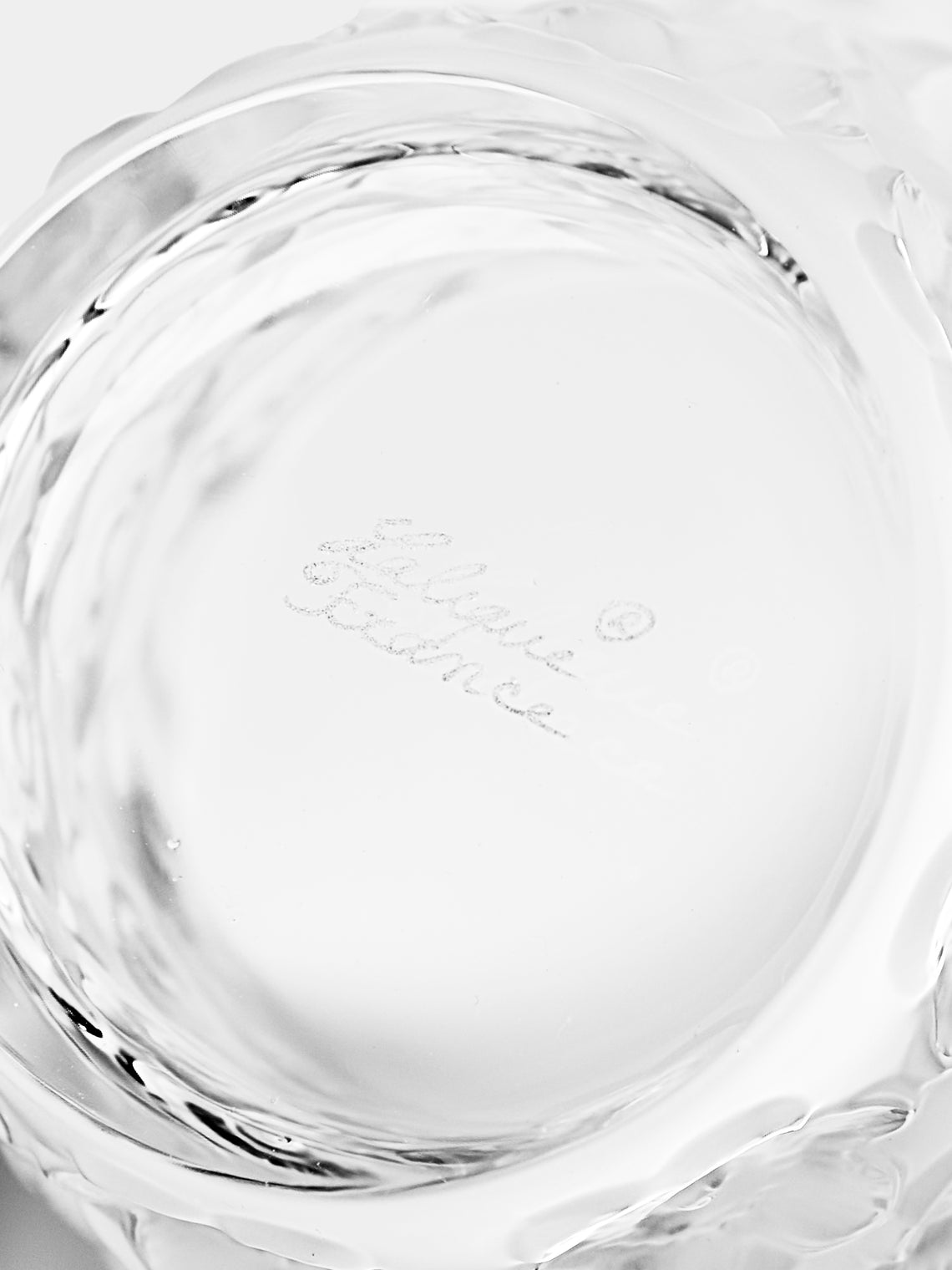 Lalique - Anemones Crystal Votive - Clear - ABASK