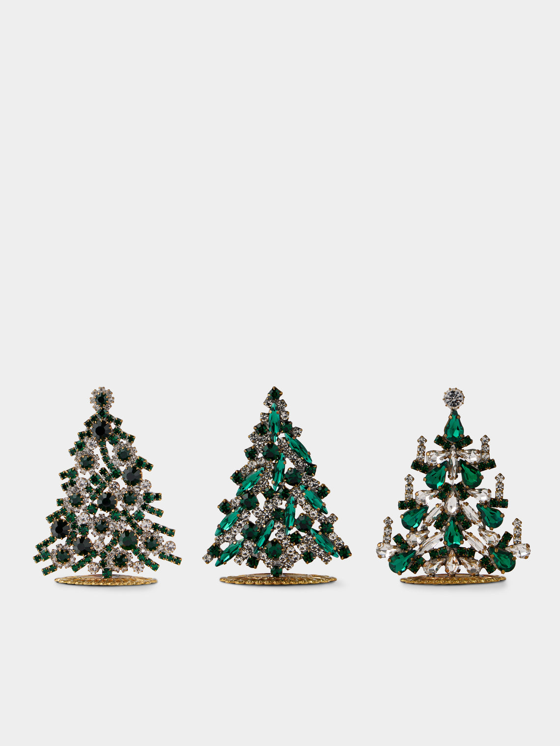 ABASK Decorations - Magical Czech Crystal Tree - Green - ABASK - 