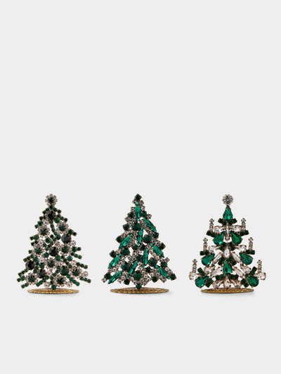 ABASK Decorations - Magical Czech Crystal Tree - Green - ABASK - 
