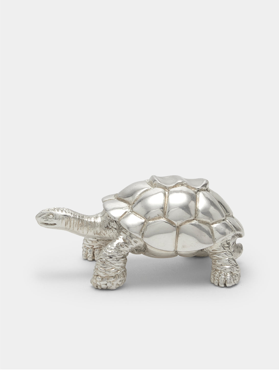 Objet Luxe - Galápagos Tortoise Silver-Plated Chopstick Rests (Set of 4) - Silver - ABASK - 