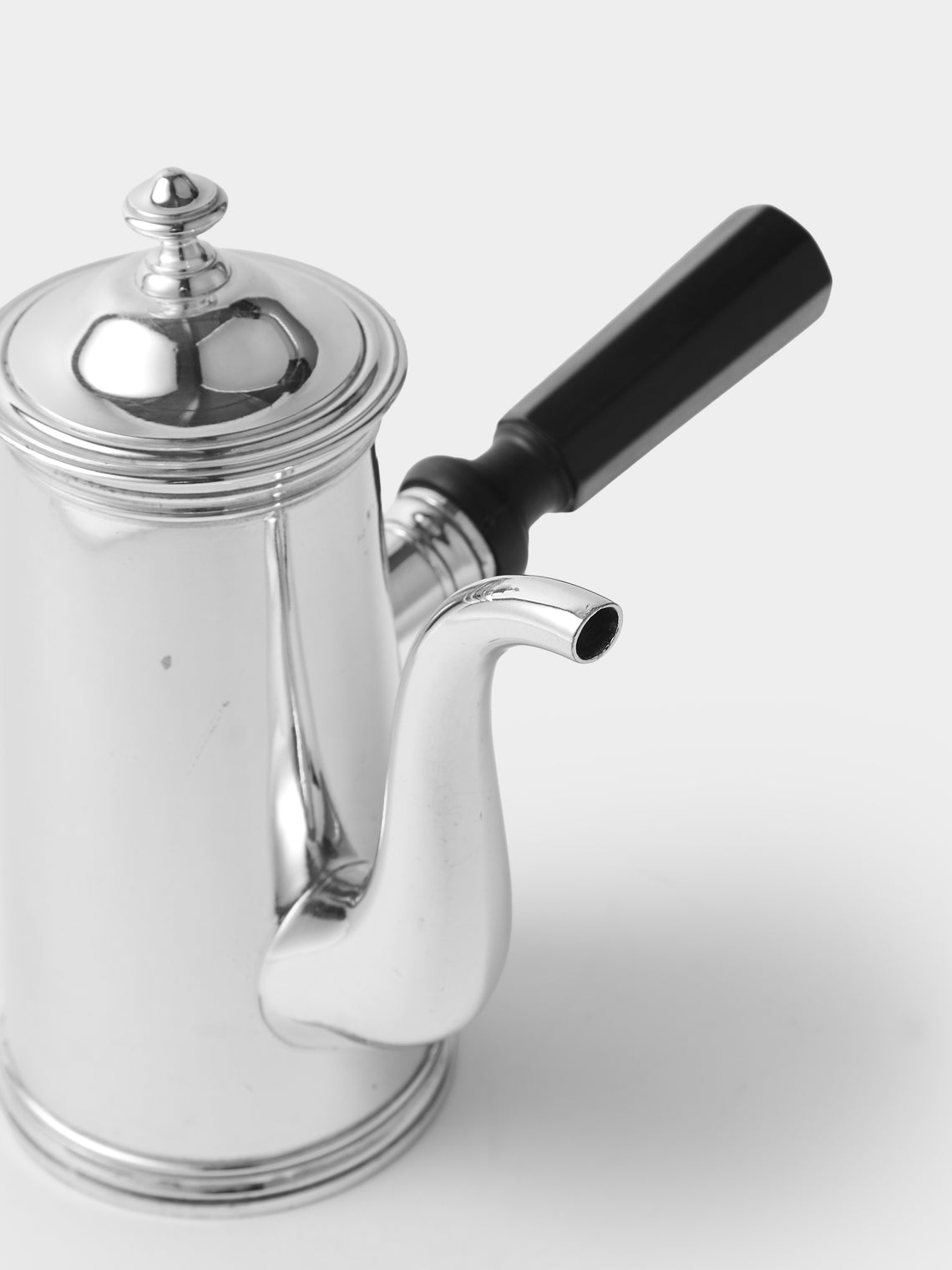 Antique and Vintage - 1950s Christofle Silver-Plated Chocolatiere - Silver - ABASK