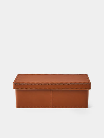 Rabitti 1969 - Inverno Leather Small Box - Orange - ABASK - 