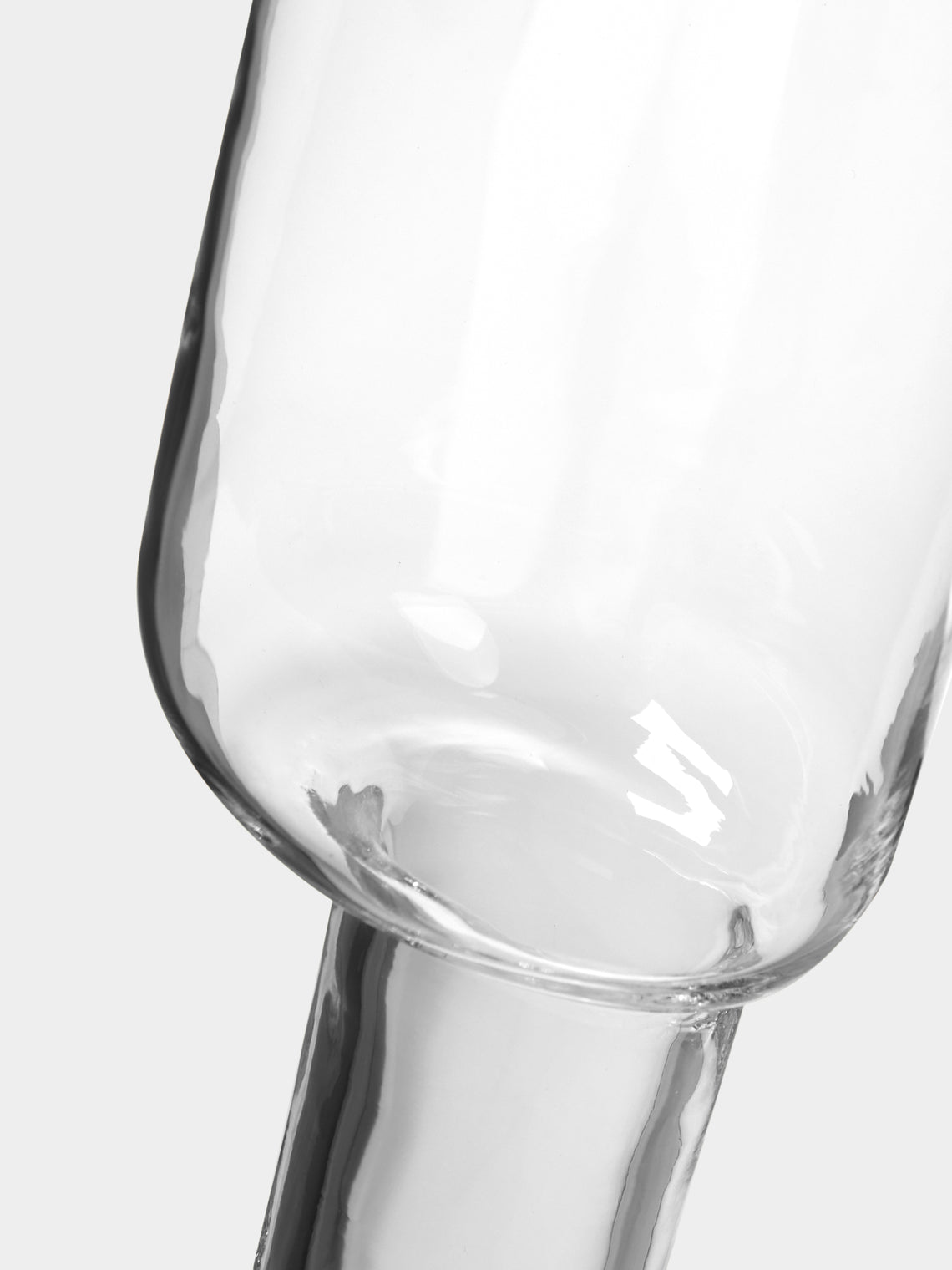 Carlo Moretti - Asymmetric Hand-Blown Murano Water Glass - ABASK