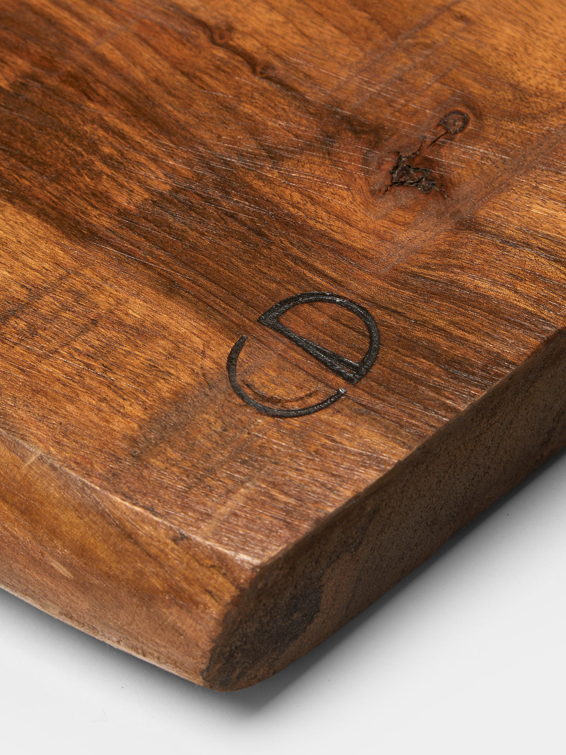 Eliot Daguet - Hand-Carved Walnut Serving Board - Brown - ABASK