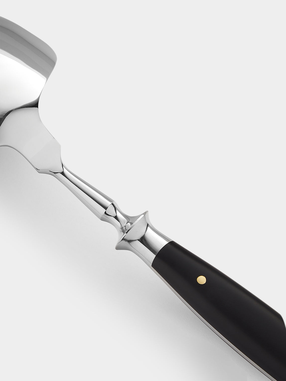 Eichenlaub - Resin Old German Serving Spoon - Black - ABASK