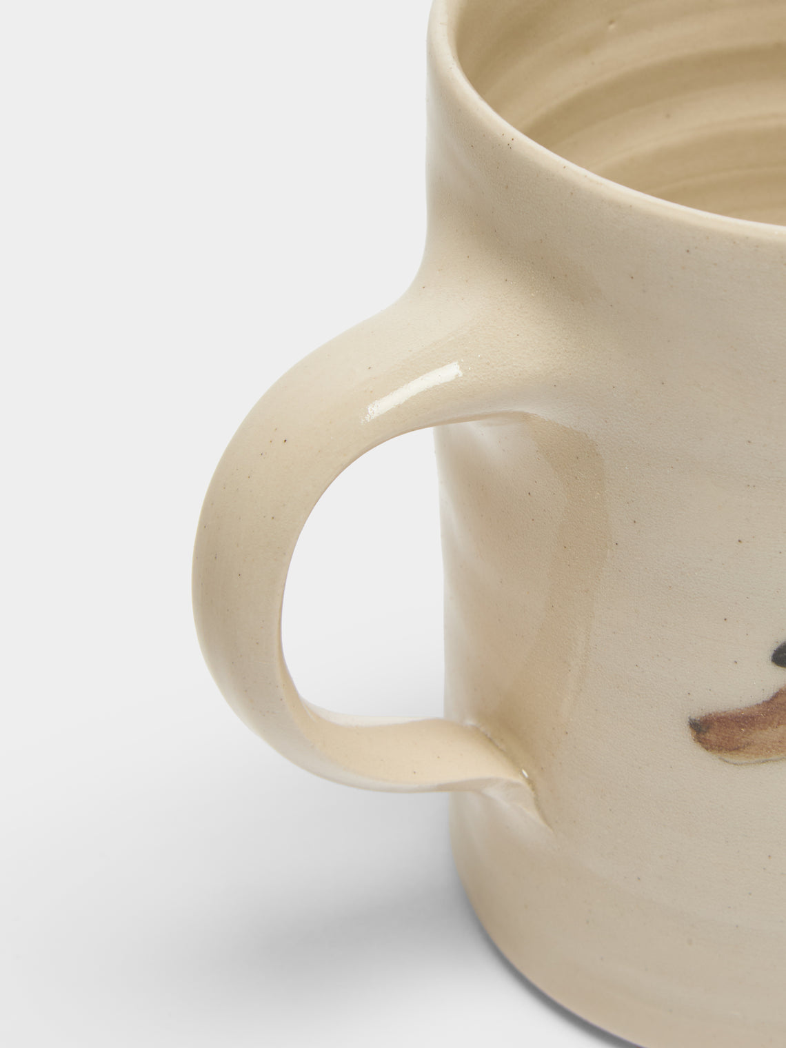 Liz Rowland - Long Dog Hand-Painted Ceramic Mug - Multiple - ABASK