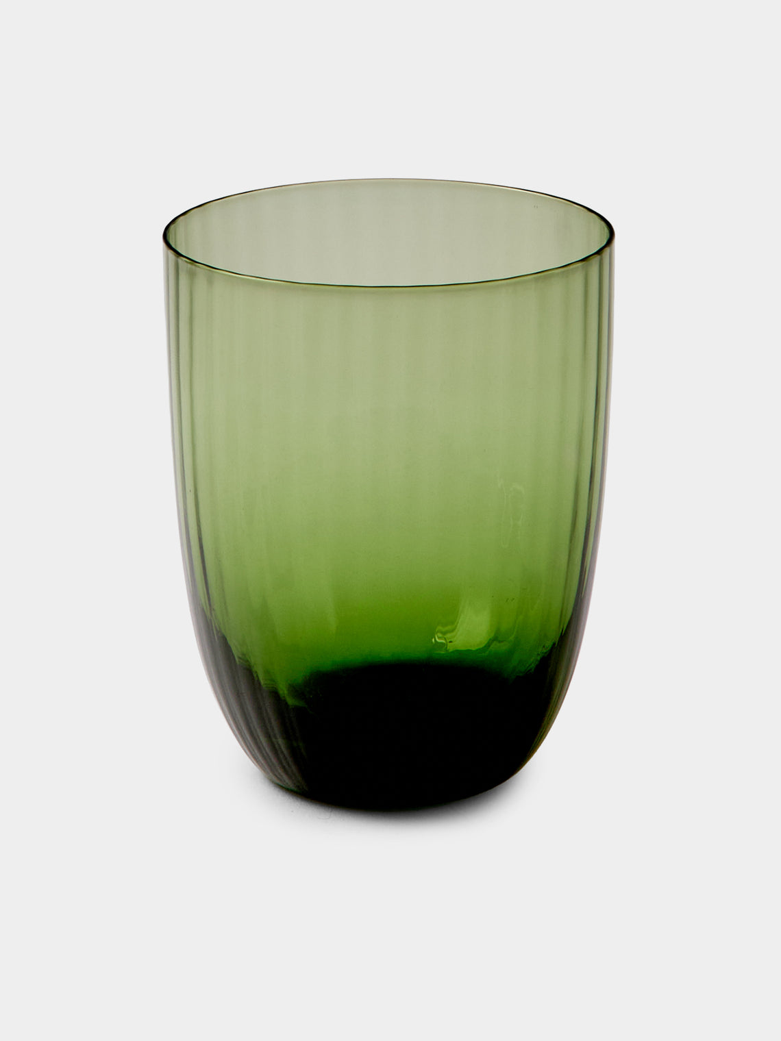 NasonMoretti - Ida Glass Water Tumblers (Set of 6) - Green - ABASK
