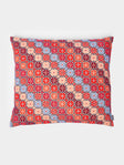 Kissweh - Damask Rose Hand-Embroidered Cotton Cushion -  - ABASK - 