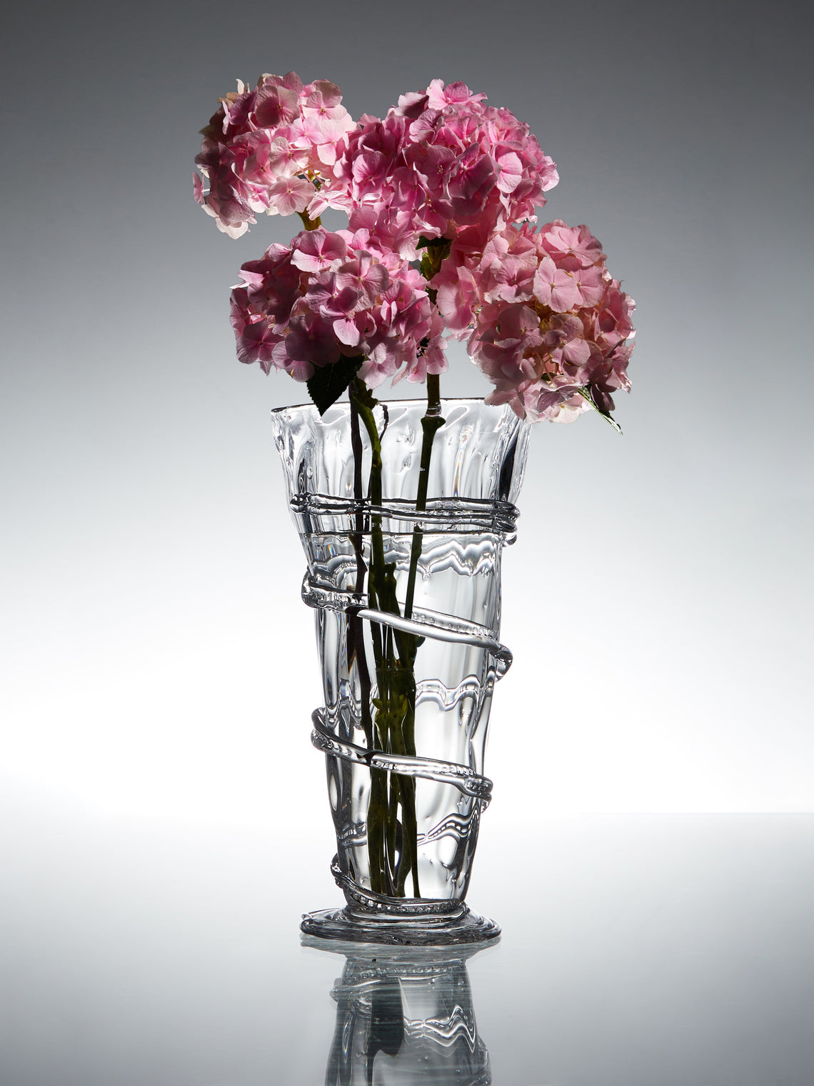 Alexander Kirkeby - Hand-Blown Crystal Vase -  - ABASK