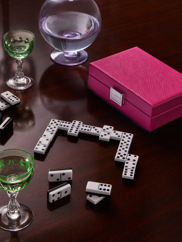 Hector Saxe - Leather Dominoes Set -  - ABASK