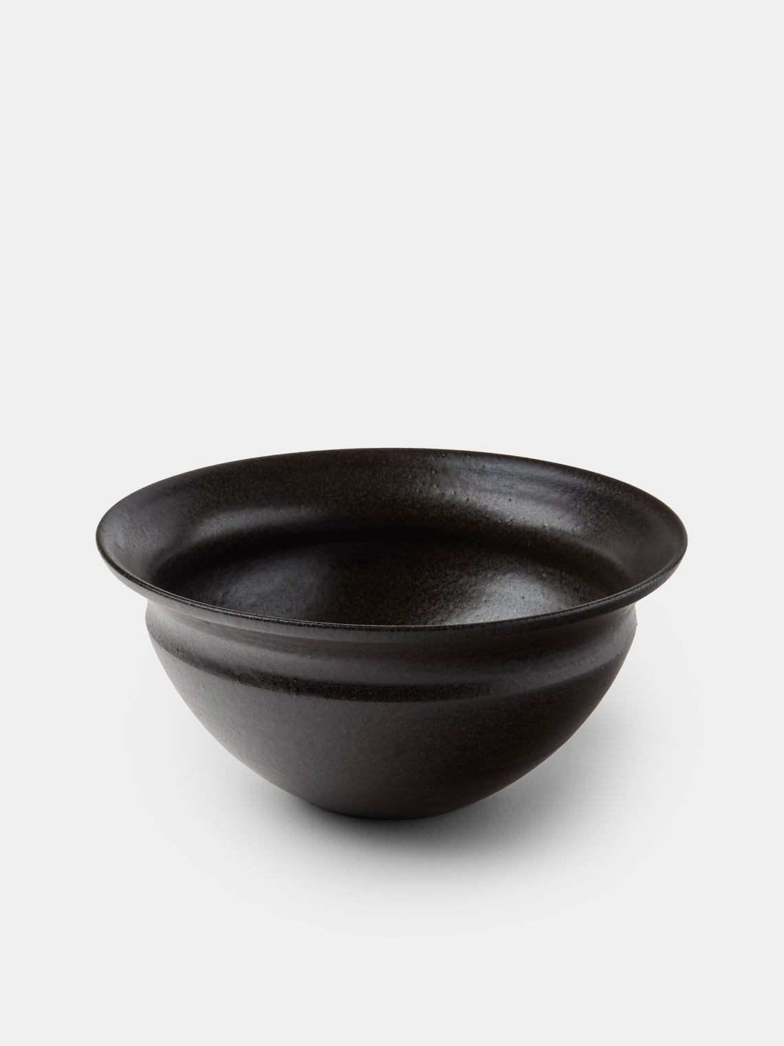 Fuminari Araga - Kohiki Slipware Noodle Bowls – 7in/18cm (Set of 4) - Black - ABASK - 