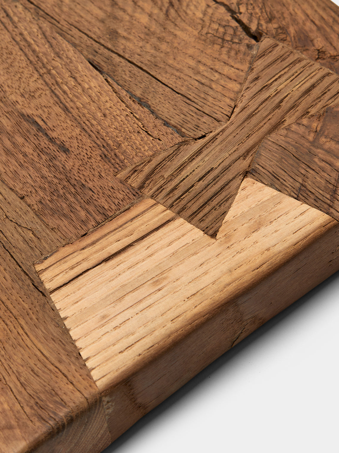 Art Brugi - Hand-Carved Antique Chestnut Serving Board - Brown - ABASK