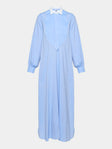 Sebline - Women's Painter’s Cotton Shirt Dress | Size: XS - Light pink - ABASK - 