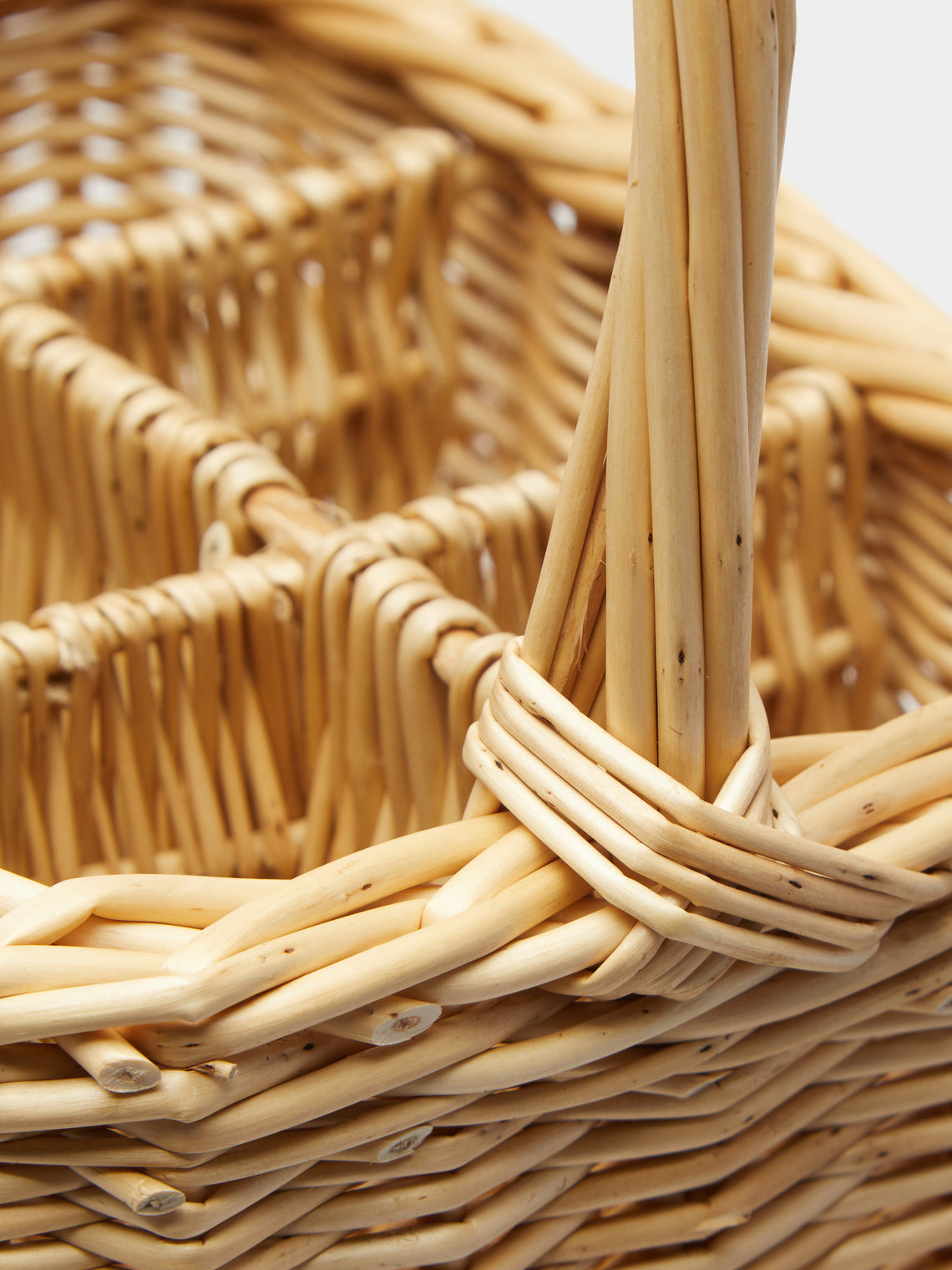 Sussex Willow Baskets - Handwoven Willow Cutlery Basket -  - ABASK