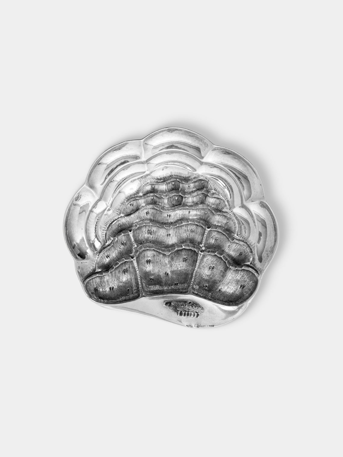 Antique and Vintage - 1920s Solid Silver Shell Dish - Silver - ABASK